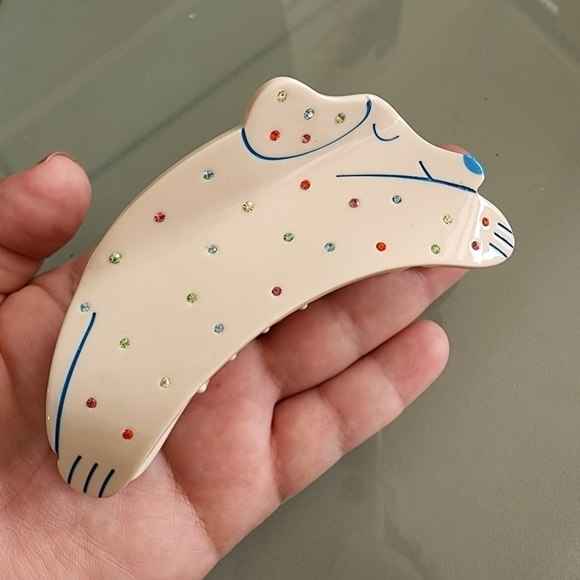 NEW Dog Crystal Hair Clip Claw - Picture 6 of 10